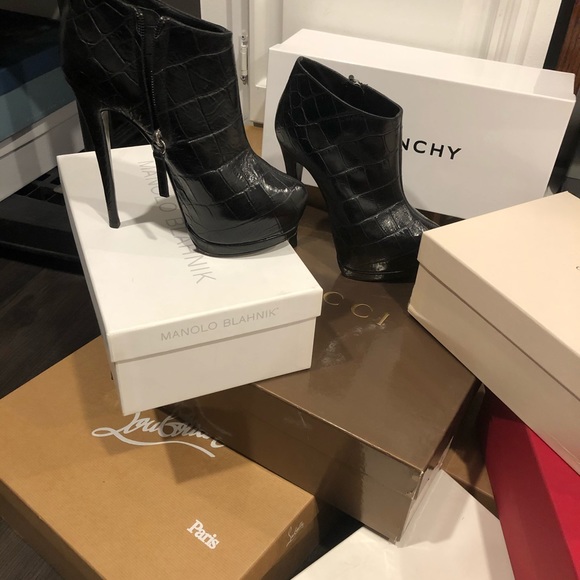 Giuseppe Zanotti platform booties 36 black - Picture 2 of 6